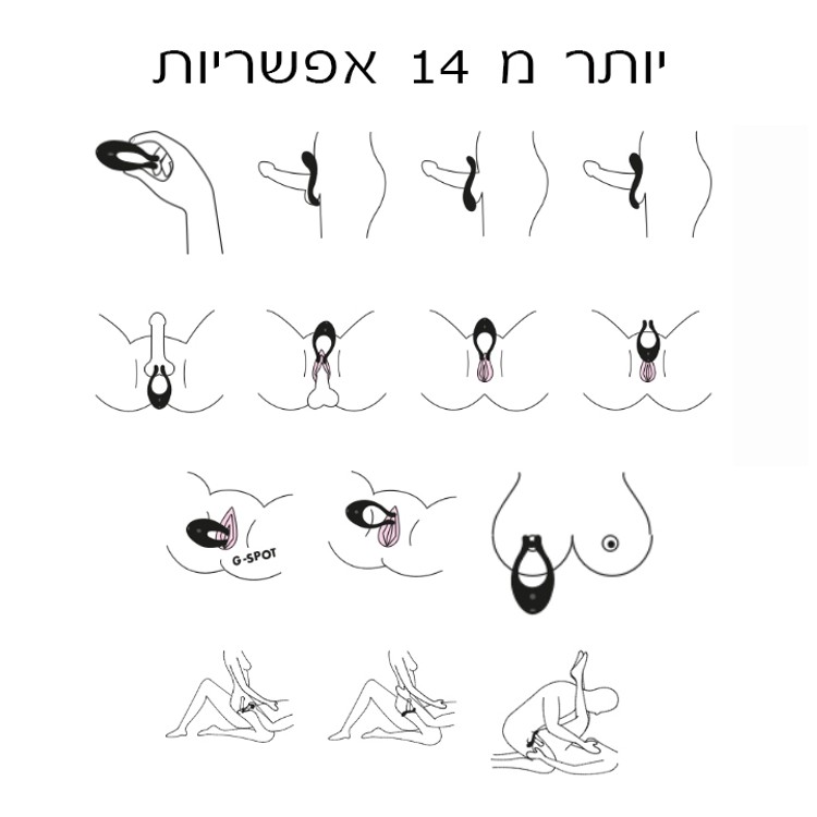 ויברטור זוגי רב שימושי אנדלס לאב