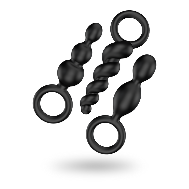 Analplugs black - פלאג אנאלי של סטיספייר