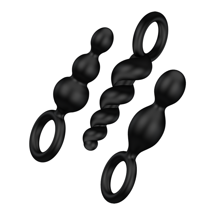 Analplugs black - פלאג אנאלי של סטיספייר