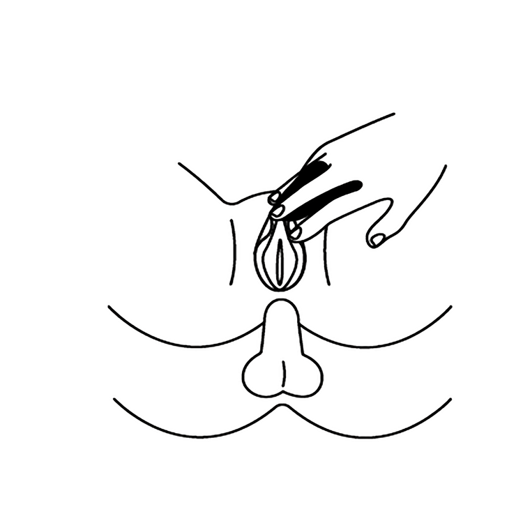 רטט חיצוני מתלבש על האצבעות-היי פליי