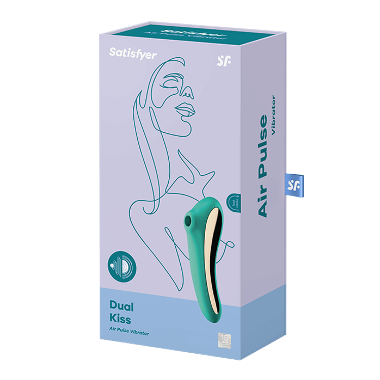 ויברטור יניקה עם רטט  Dual Kiss סטיספייר