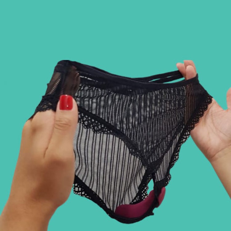 ויברטור מתלבש עם שלט Sexy Secret