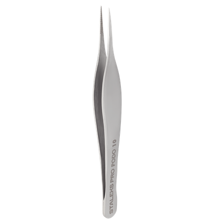 STALEKS PRO PODO 10 SPLINTER TWEEZERS - סטאלקס פינצטה PODO 10