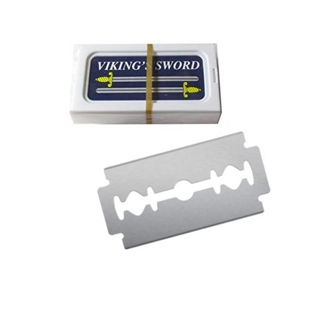 סכין גילוח לתער 10 יח' VIKING'S SWORD