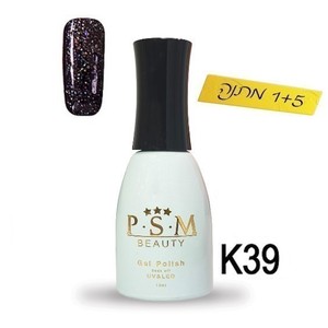 לק ג'ל P.S.M Beauty גוון - K39