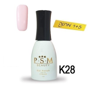 לק ג'ל P.S.M Beauty גוון - K28
