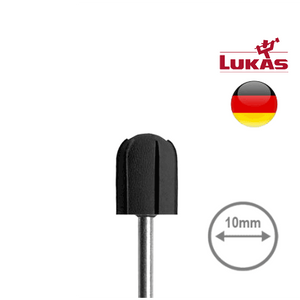 LUKAS ABRASIVE CAP CARRIER 10 MM - ראש מנדרל גומי לכובעוני שיוף 10 מ"מ לוקאס