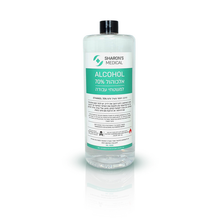 Sharon's Medical Alcohol 70% - אלכוהול 70% למשטחי עבודה