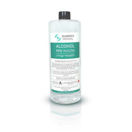 Sharon's Medical Alcohol 99% - אלכוהול 99% למשטחי עבודה