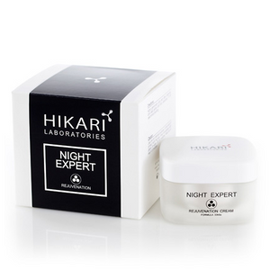 קרם לילה אינטנסיבי להזנה חידוש ותיקון רפיון העור​ - HIKARI Night Expert Cream