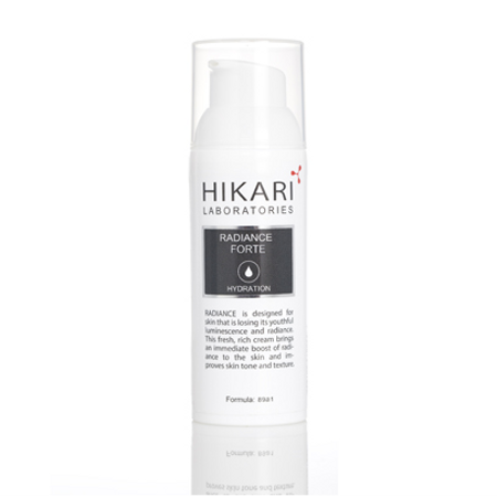 קרם לחות טיפולי מחוזק + הזנה + זוהר עם חמאת שיאה טבעית - HIKARI Radiance Forte Cream