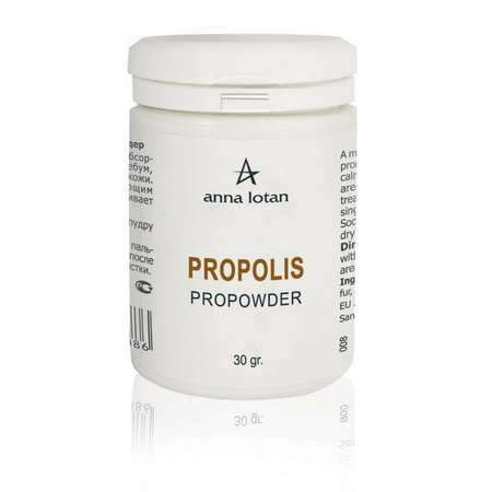 אבקת פרופוליס להרגעת העור - ANNA LOTAN Propolis ProPowder