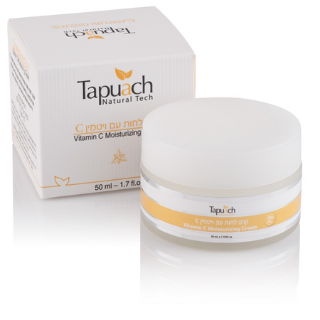 קרם לחות עם מקדם הגנה מועשר ויטמין Tapuach Vitamin C Moisturizing Cream - C