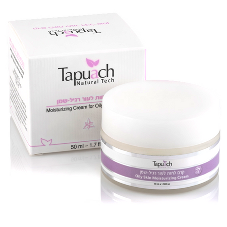 קרם לחות לעור רגיל עד שמן - Tapuach Moisturizing Cream For Oily Skin With SPF15