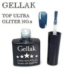 טופ אולטרה נצנצים מספר - Gellak Top Ultra Glitter No. 4