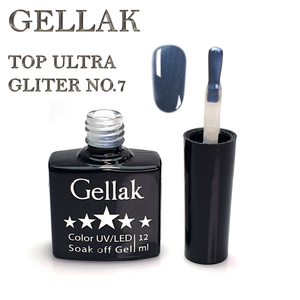טופ אולטרה נצנצים מספר - Gellak Top Ultra Glitter No. 7