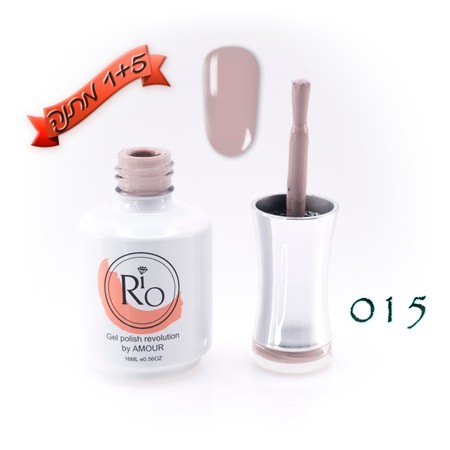 לק ג'ל ריו - Rio Gel polish number - 015