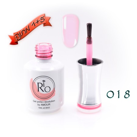 לק ג'ל ריו - Rio Gel polish number - 018