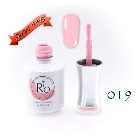 לק ג'ל ריו - Rio Gel polish number - 019