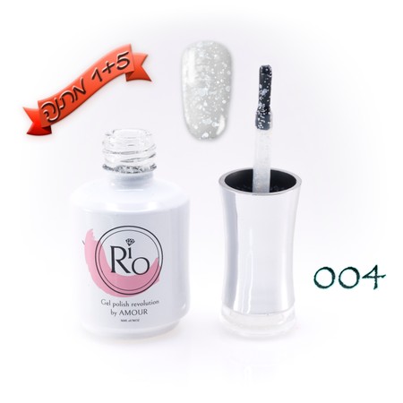 לק ג'ל ריו - Rio Gel polish number - 004