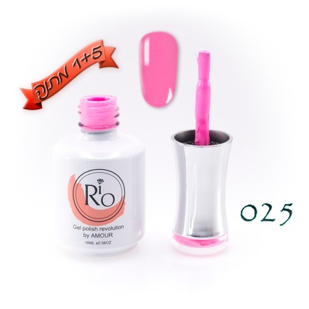 לק ג'ל ריו - Rio Gel polish number - 025