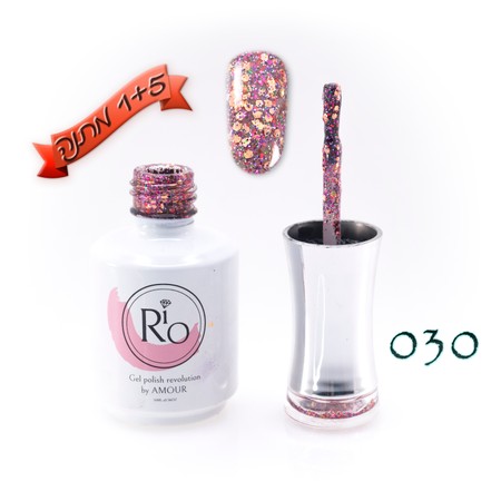 לק ג'ל ריו - Rio Gel polish number - 030