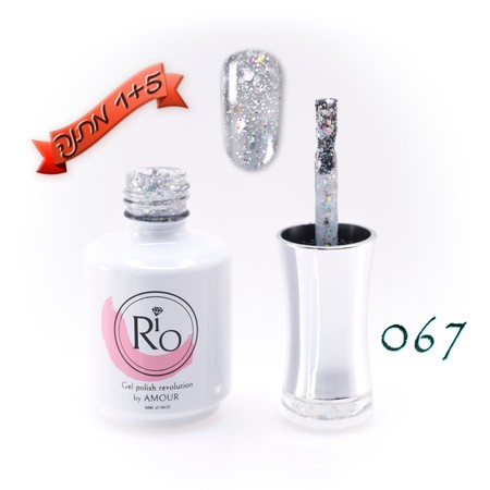 לק ג'ל ריו - Rio Gel polish number - 067