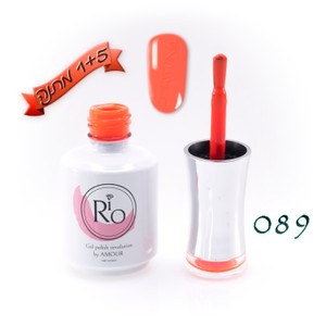 לק ג'ל ריו - Rio Gel polish number - 089