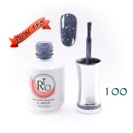 לק ג'ל ריו - Rio Gel polish number - 100