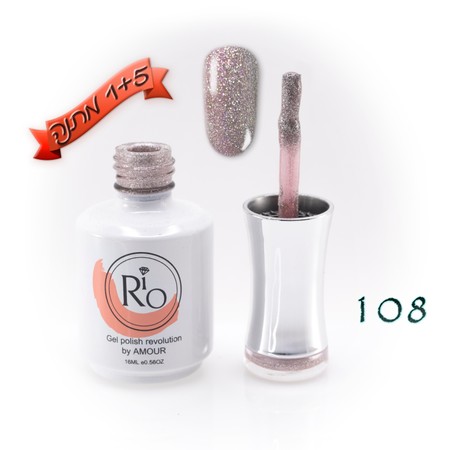 לק ג'ל ריו - Rio Gel polish number - 108