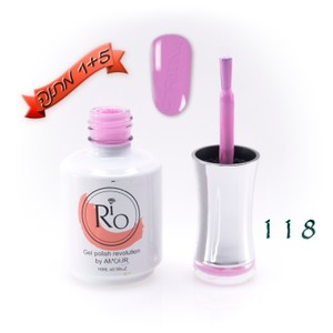 לק ג'ל ריו - Rio Gel polish number - 118