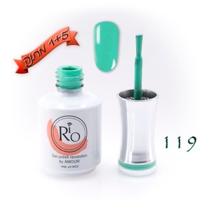 לק ג'ל ריו - Rio Gel polish number - 119
