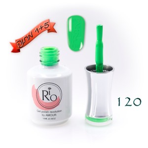 לק ג'ל ריו - Rio Gel polish number - 120