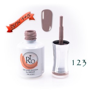 לק ג'ל ריו - Rio Gel polish number - 123