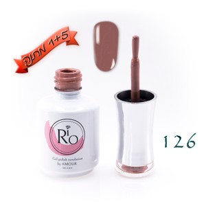 לק ג'ל ריו - Rio Gel polish number - 126