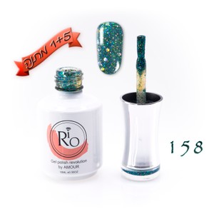 לק ג'ל ריו - Rio Gel polish number - 158