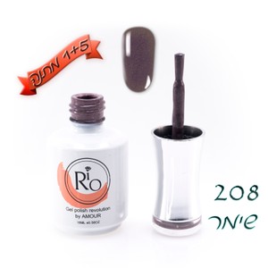 לק ג'ל ריו - Rio Gel polish number - 208