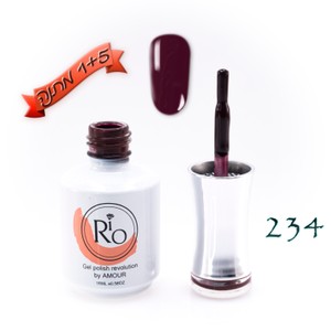 לק ג'ל ריו - Rio Gel polish number - 234