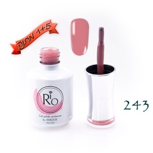 לק ג'ל ריו - Rio Gel polish number - 243