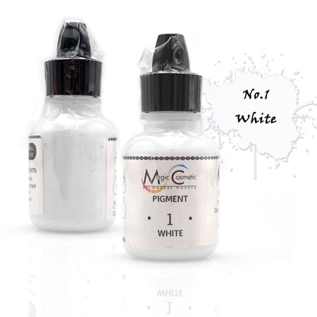 צבע לאיפור קבוע - לתיקונים - לבן - Magic Cosmetic PMU