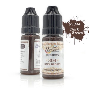 צבע לאיפור קבוע - לגבות - שוקולד מריר (חום כהה) - Magic Cosmetic PMU