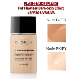 מייק-אפ נוזלי למראה טבעי - FLASH-NUDE [Fluid]