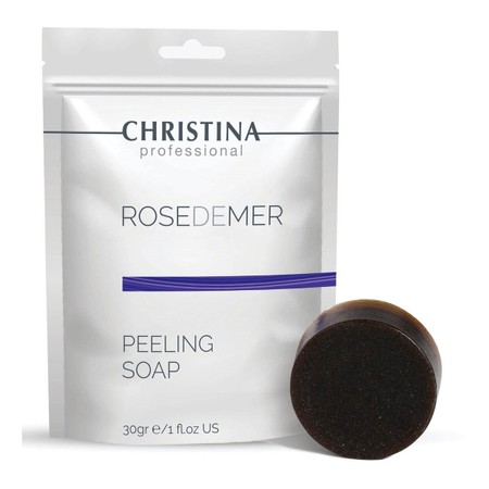 סבון טיפולי לשיקום והבהרה<br>Rose De Mer Peeling Soap