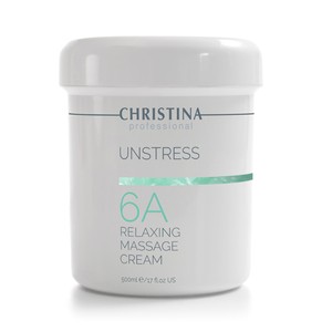 למכון - קרם עיסוי מרגיע - שלב 6A<br>Unstress Relaxing Massage Cream - Step 6A