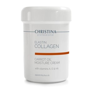 Christina<br>קרם לחות אלסטין קולגן ושמן גזר<br>Elastin Collagen Carrot Oil Moisture Cream