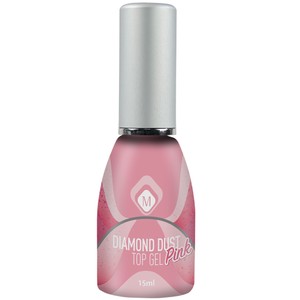MAGNETIC Nail Design<br>Diamond Dust Top Gel - Pink​<br>טופ ג'ל לאפקט שימר ורוד