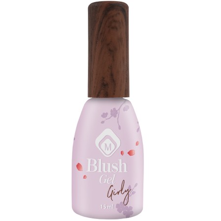 MAGNETIC Nail Design<br>Blush Gel - Girly<br>ג'ל בסיס עם צבע טבעי - Girly