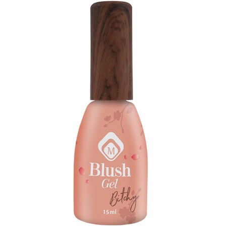 MAGNETIC Nail Design<br>Blush Gel - Bitchy<br>ג'ל בסיס עם צבע טבעי - Bitchy