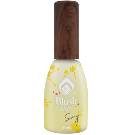 MAGNETIC Nail Design<br>Pastel Blush Gel - Sunny<br>ג'ל בסיס עם צבע פסטל - Sunny