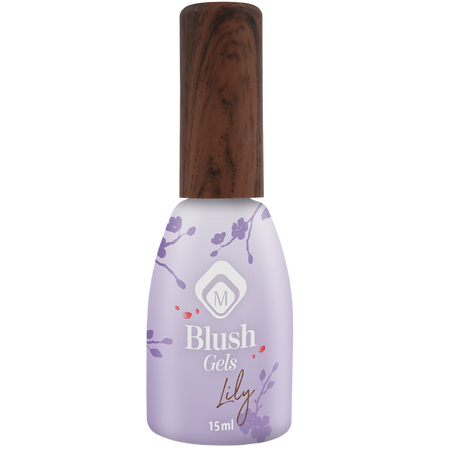MAGNETIC Nail Design<br>Pastel Blush Gel - Lily<br>ג'ל בסיס עם צבע פסטל - Lily